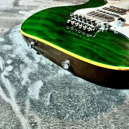 SCHECTER	SD-2-24-AL See-thru Green 【3.8kg】【USED】