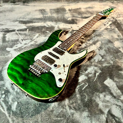 SCHECTER	SD-2-24-AL See-thru Green 【3.8kg】【USED】