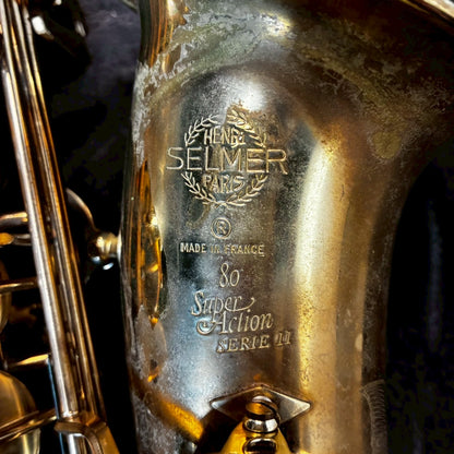 Selmer　アルトサックス　SA80シリーズ2　サテン仕上げ