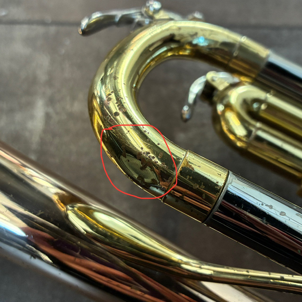 YAMAHA YTR-3320 赤ベル