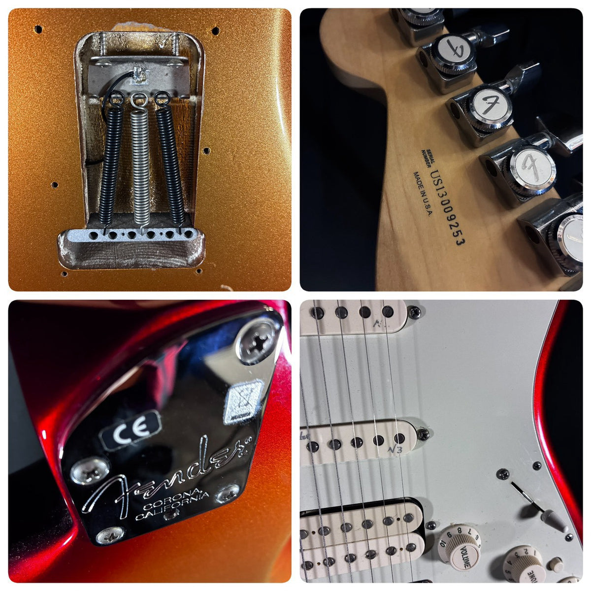 Fender USA American Deluxe Stratocaster HSS Sunset Metallic 2013 / 3.68kg【下取りで最大15%OFF】【甲府店】【値下げ】