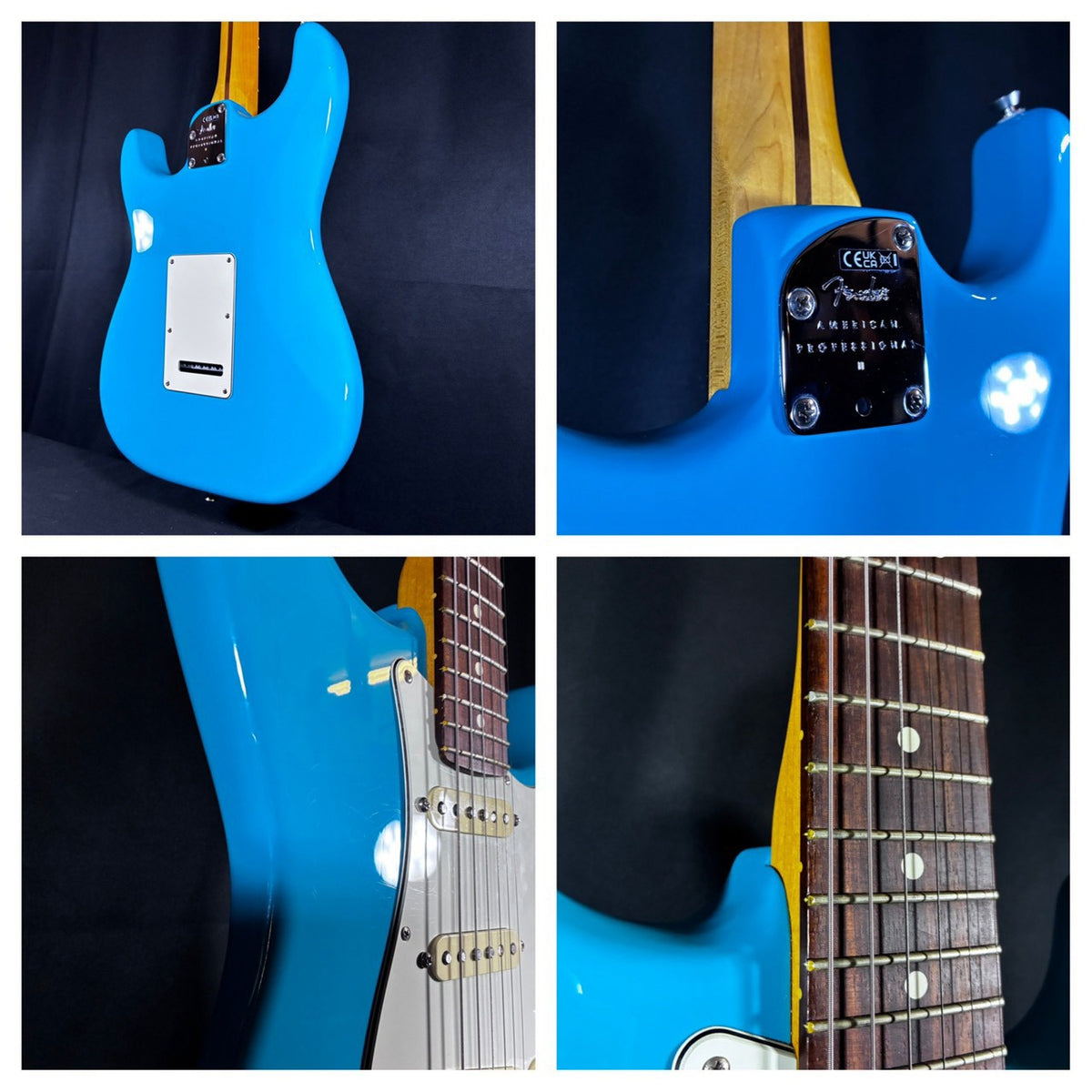 Fender American Professional Ⅱ Stratocaster Miami Blue 3.69㎏【甲府店】値下げ