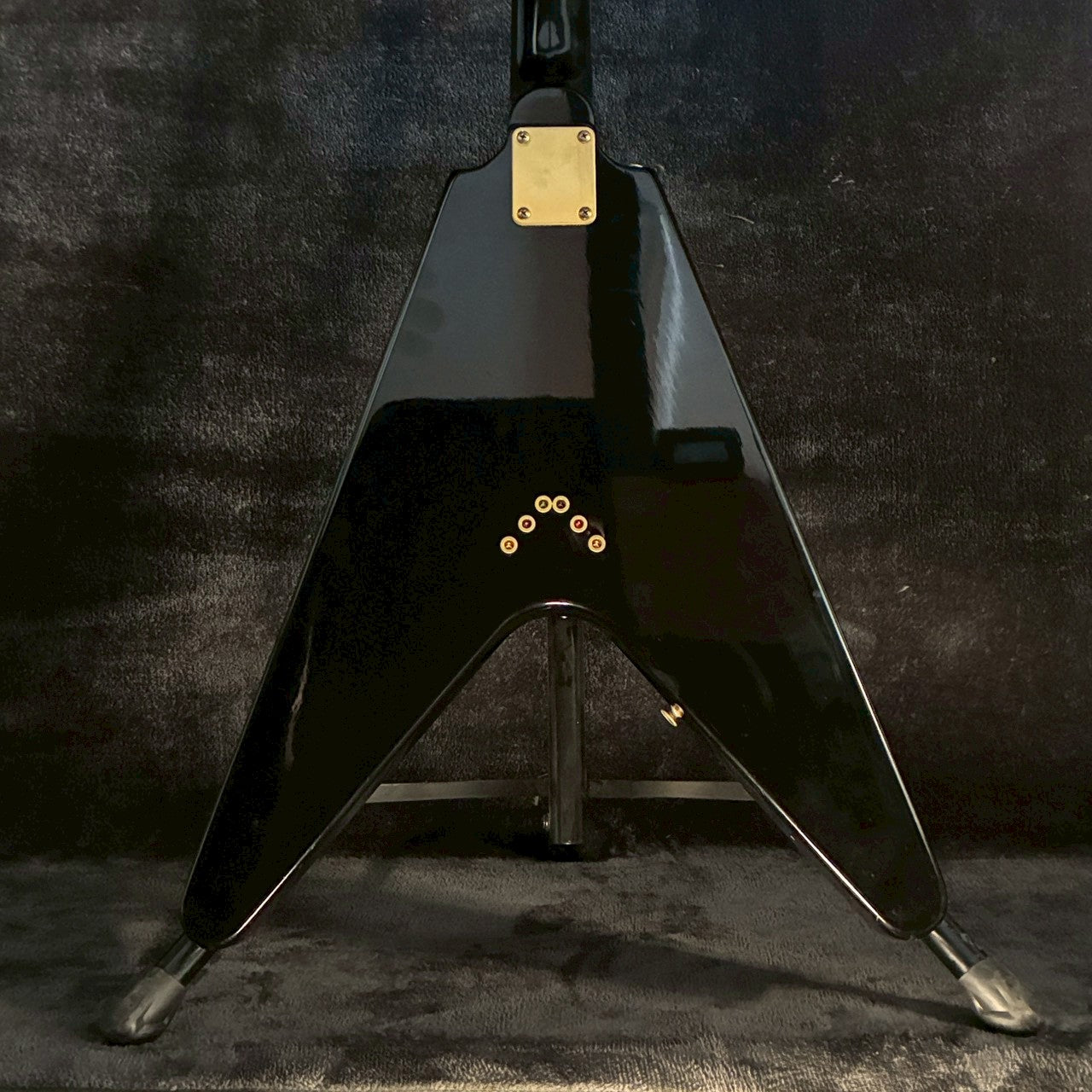 Photogenic Frying V type Korina  Black【3.64kg】