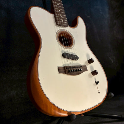Fender Acoustasonic Player Telecaster Arctic White 2022【2.13kg】