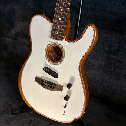 Fender Acoustasonic Player Telecaster Arctic White 2022【2.13kg】
