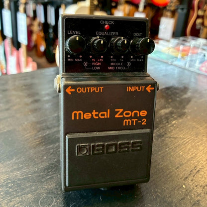 BOSS MT-2 Metal Zone 台湾製 【USED】