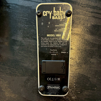JIM DUNLOP 105Q CRY BABY BASS WAH 【USED】