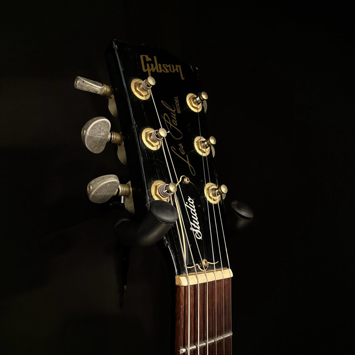 Gibson Les Paul Studio Ebony Gold 2000年製 【3.79㎏】