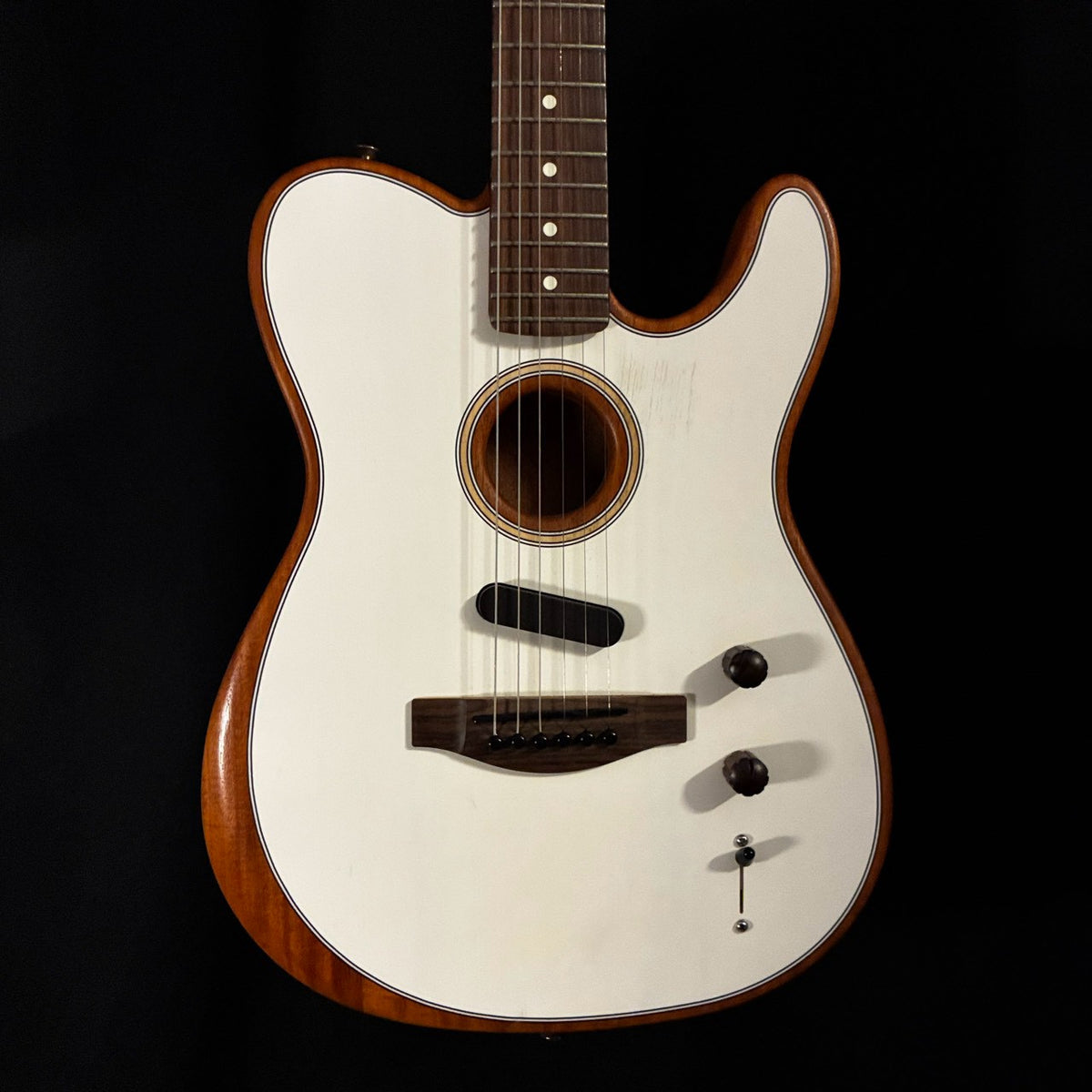 Fender Acoustasonic Player Telecaster Arctic White 2022【2.13kg】