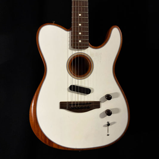 Fender Acoustasonic Player Telecaster Arctic White 2022【2.13kg】