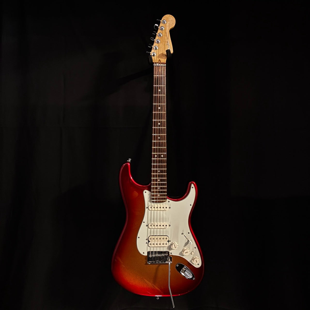 Fender USA American Deluxe Stratocaster HSS Sunset Metallic 2013 【3.68kg】