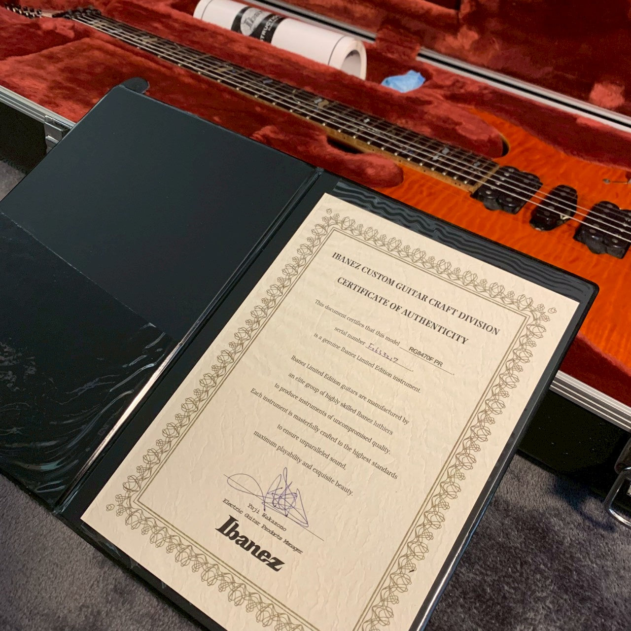 Ibanez RG8470F / j.custom PR 【USED】【3.77】