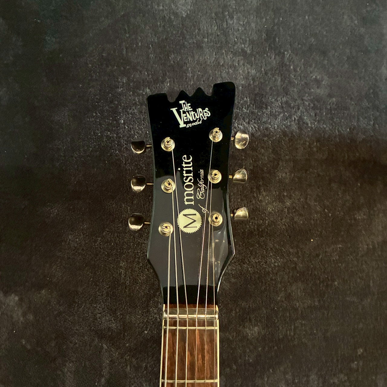 Mosrite Excellent 65 Black ベンチャーズモデル【3.84kg】