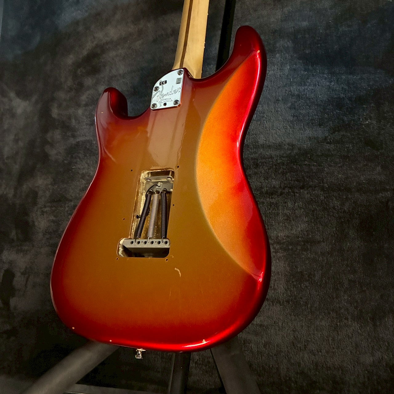 Fender USA American Deluxe Stratocaster HSS Sunset Metallic 2013 【3.68kg】