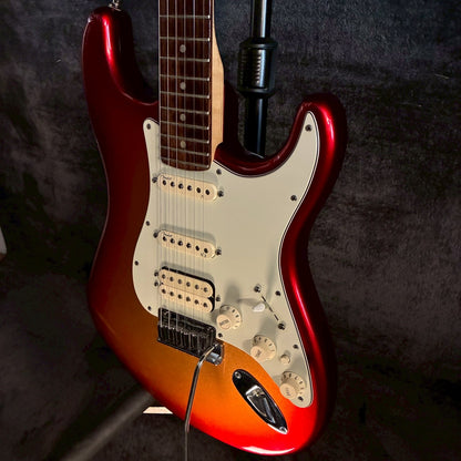 Fender USA American Deluxe Stratocaster HSS Sunset Metallic 2013 【3.68kg】